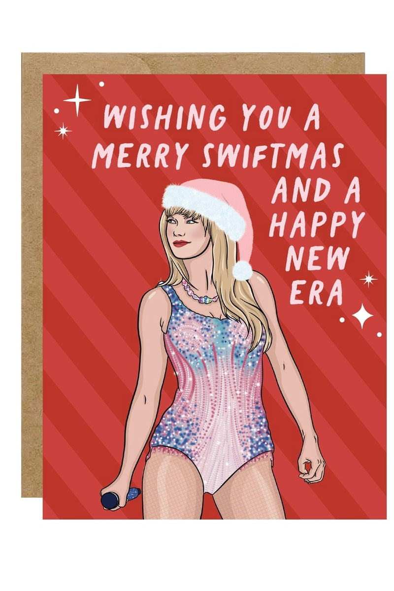 Merry Swiftmas Taylor Swift Card