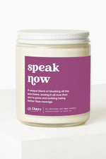 Taylor Swift Speak Now Candle