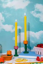 Flowers Candle Holder Set