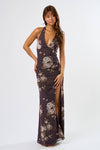 Mia Halter Maxi Dress