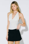 Polka Dot Halter Top