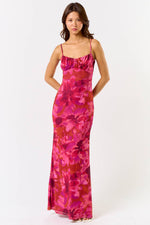 Pink Garden Maxi Dress