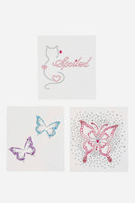 Butterfly Girl - Rhinestone Tattoo Set