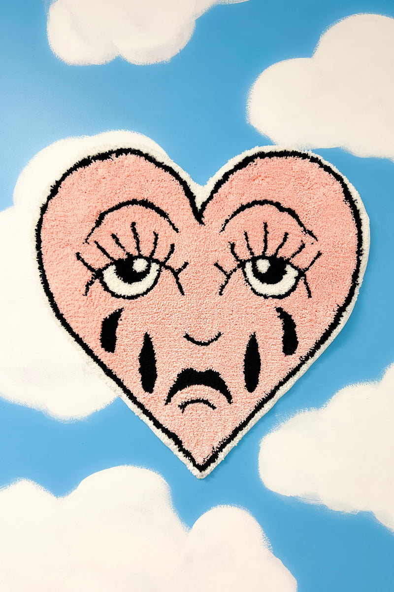 Crying Heart Rug