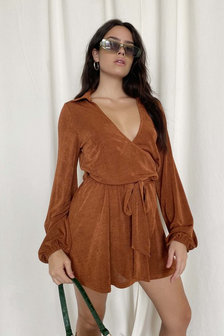 Cassie velvet wrap dress hotsell
