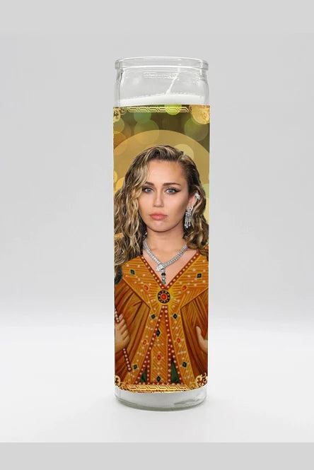 Miley Cyrus Candle
