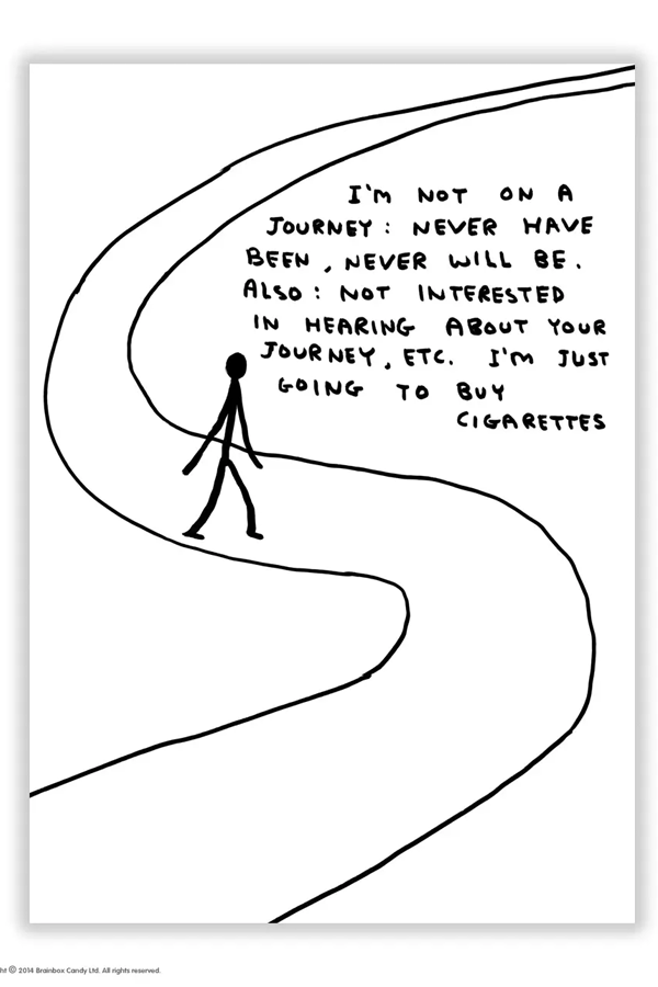 David Shrigley Postcard Buy Cigarettes