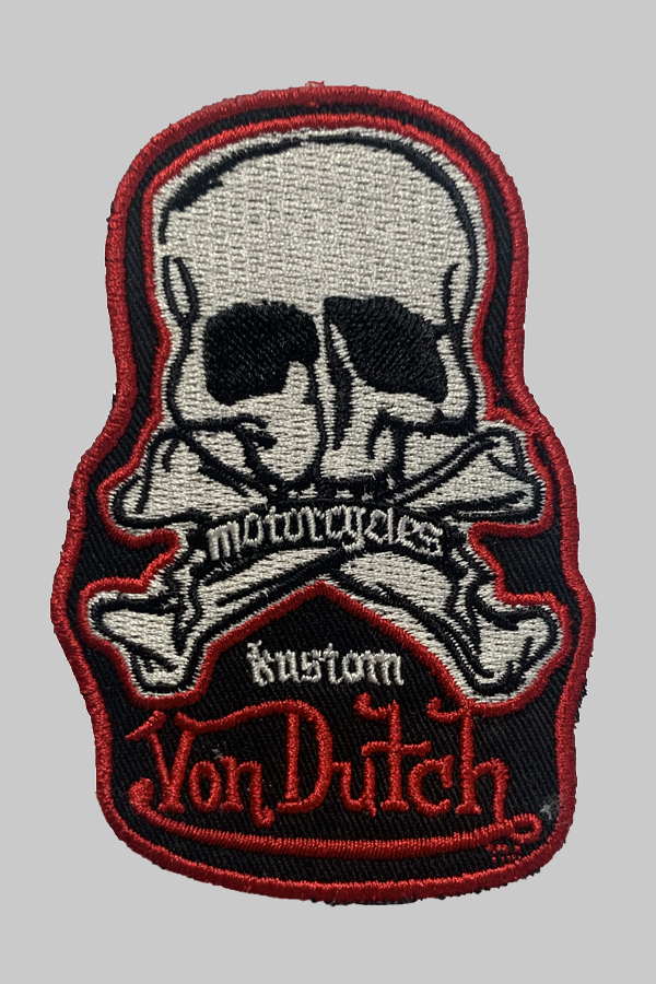 Vintage Von Dutch Skull Patch
