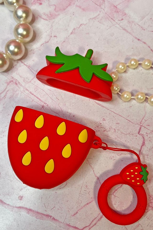 Strawberry Airpod Case