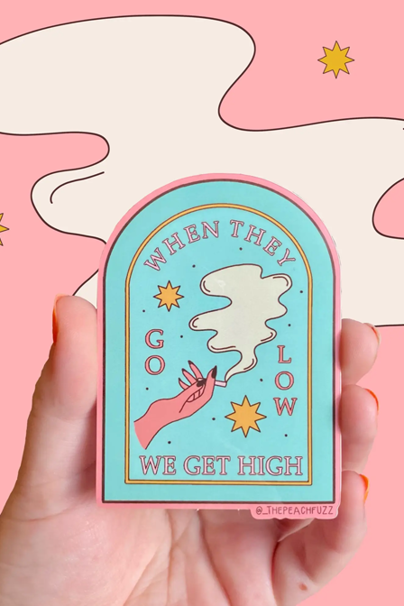When They Go Low, We Get High Sticker