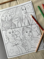 Real Housewives of Potomac Colouring Book