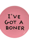 I've Got A Boner Melamine Plate X David Shrigley